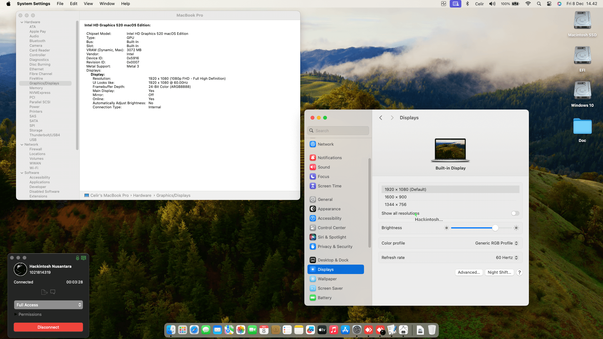Dell Latitude 7480 3rd [SkyLake   Intel HD 520 + I2C]   OpenCore 1